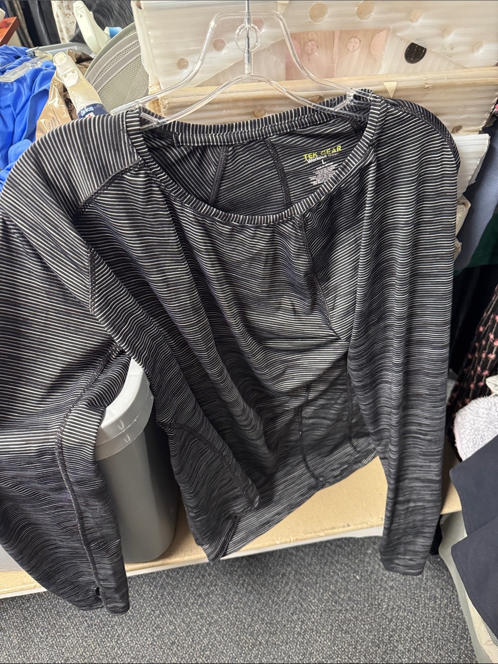 Tek gear long sleeve tee L // 092032